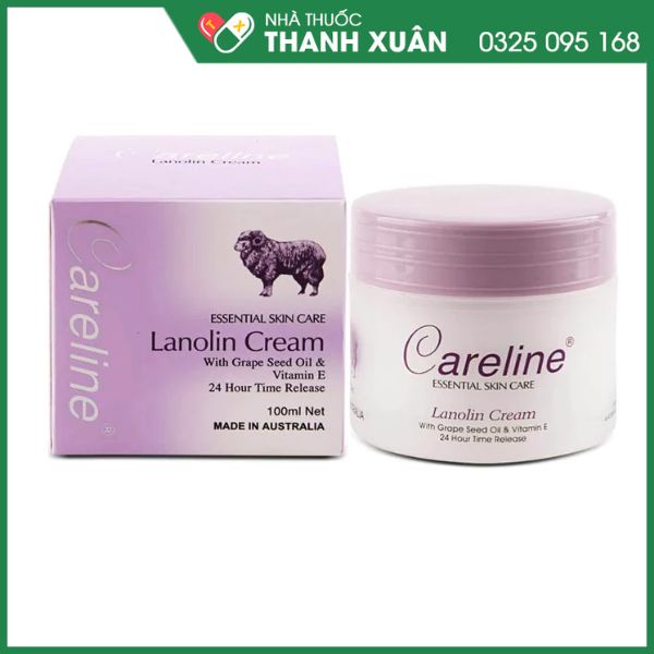 Kem dưỡng Careline Lanolin Cream kem dưỡng da mỡ cừu